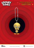 Beast Kingdom KC-006 Warner Bros. Looney Tunes Series: Bugs Bunny, Sylvester, Daffy Duck, Tweety Bird, Road Runner, Marvin The Martian Egg Attack Keychain (Complete Set 6 Characters)