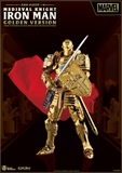 Beast Kingdom DAH-046SP Medieval Knight Iron Man Gold Version Dynamic 8ction Heroes Action Figure