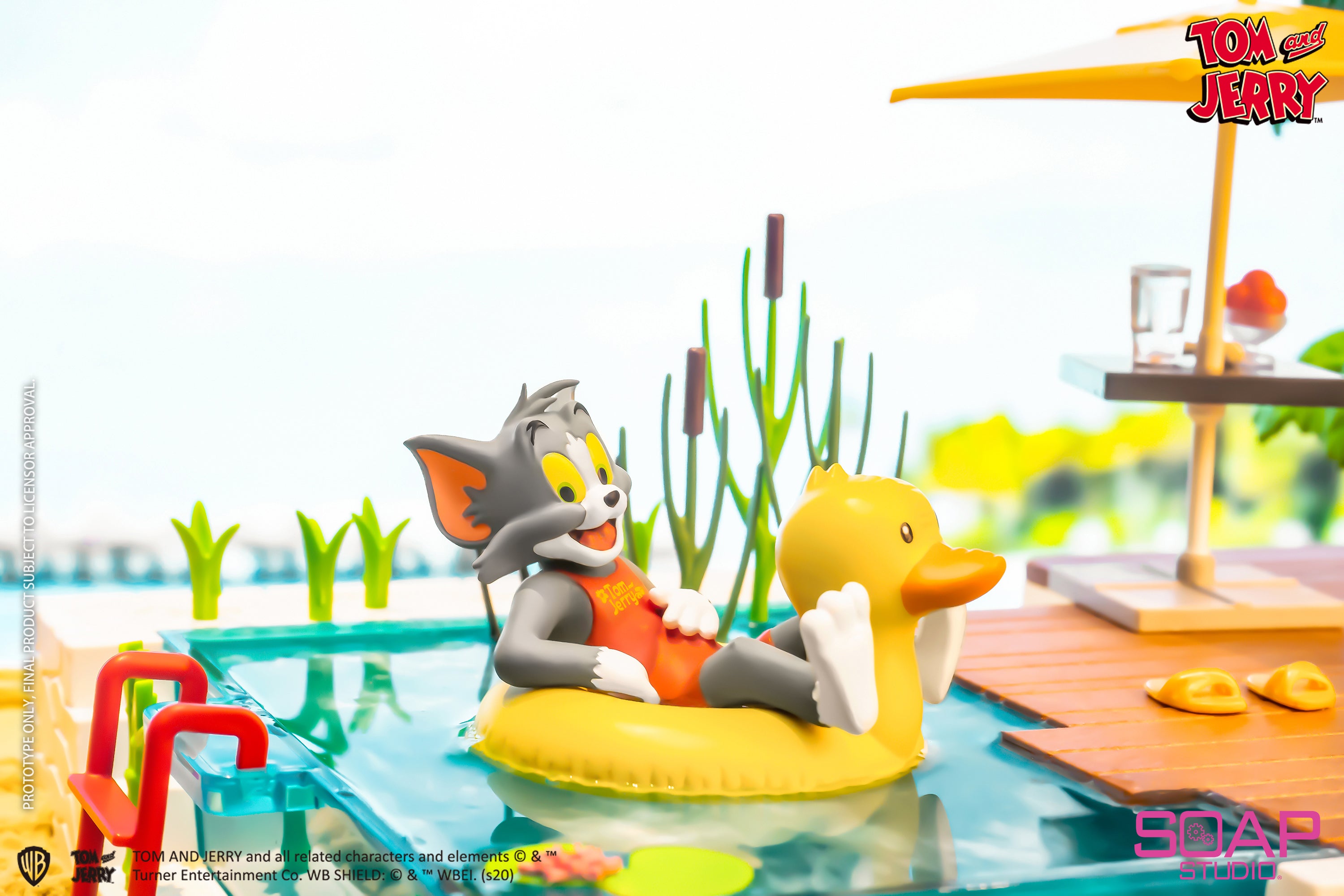 Soap Studio CA803 Tom and Jerry: Summer Splash Series Blind Box (8 Characters)