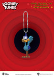 Beast Kingdom KC-006 Warner Bros. Looney Tunes Series: Bugs Bunny, Sylvester, Daffy Duck, Tweety Bird, Road Runner, Marvin The Martian Egg Attack Keychain (Complete Set 6 Characters)