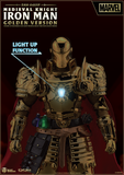 Beast Kingdom DAH-046SP Medieval Knight Iron Man Gold Version Dynamic 8ction Heroes Action Figure