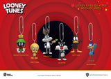 Beast Kingdom KC-006 Warner Bros. Looney Tunes Series: Bugs Bunny, Sylvester, Daffy Duck, Tweety Bird, Road Runner, Marvin The Martian Egg Attack Keychain (Complete Set 6 Characters)