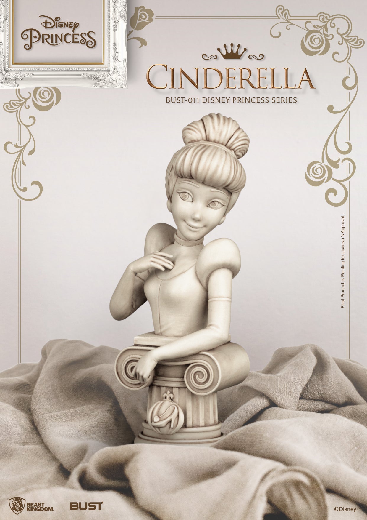 Beast Kingdom BUST-011 Disney Princess Series-Cinderella Bust
