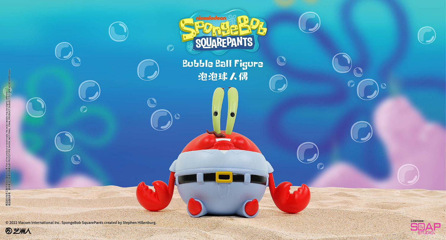 Soap Studio NS005 SpongeBob SquarePants – Mr. Krabs Bubble Ball Figure –  Beast Kingdom SEA