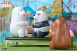 Soap Studio CA171 We Bare Bears: Ice Cream Lovers Ice Bear Ver. Figure Statue