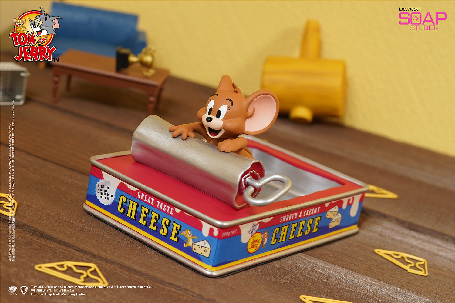 Soap Studio CA238 Tom and Jerry - Canned Jerry Paperclip Holder