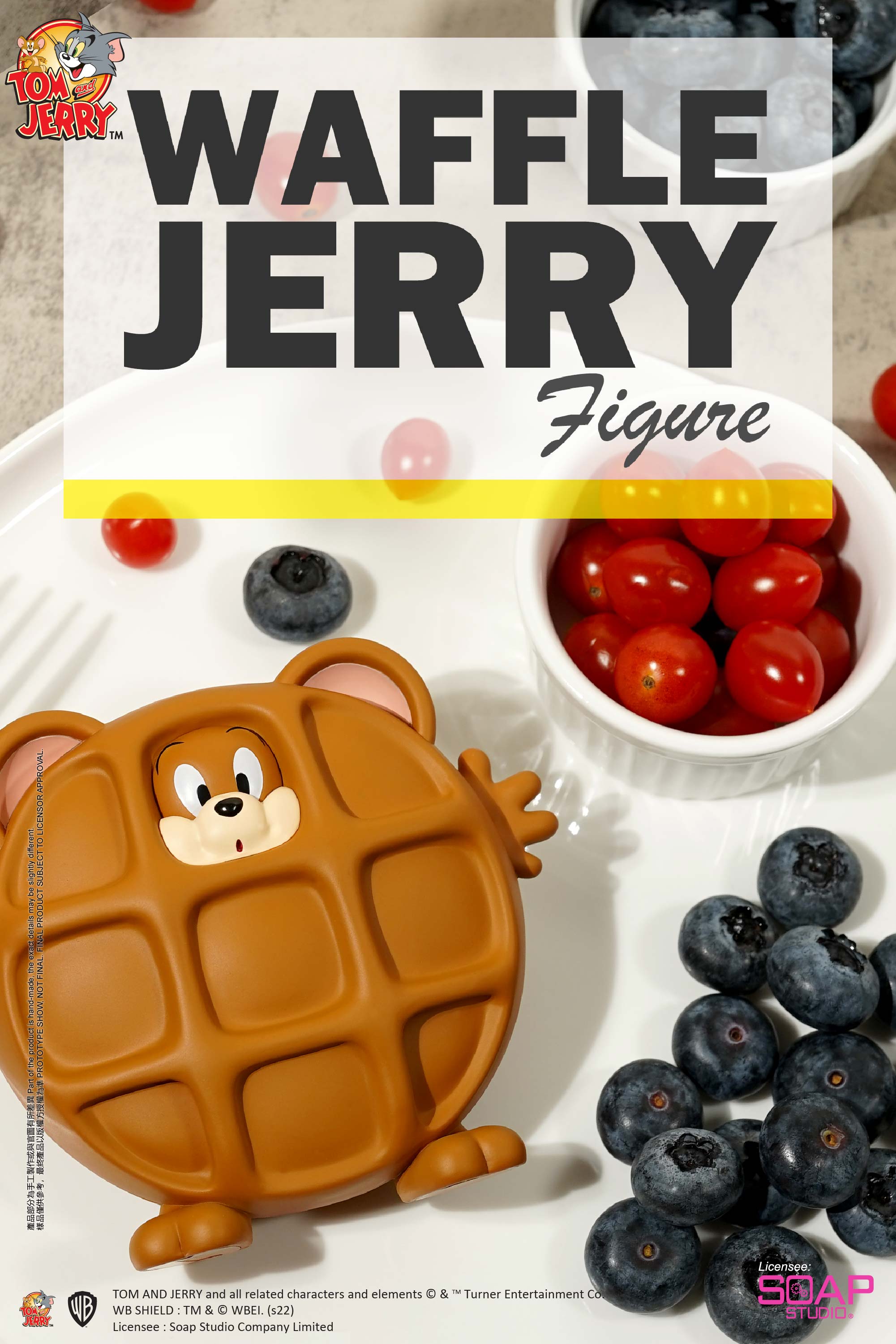 Soap Studio CA239 Tom and Jerry – Waffle Jerry Figure
