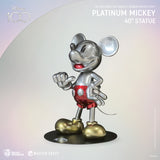 Beast Kingdom MC-080 Disney 100 Years of Wonder Master Craft Platinum Mickey 40" Master Craft Figure Statue