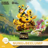 Beast Kingdom DS-120 League of Legends Nunu & Beelump & Heimerstinger Set Diorama Stage D-Stage Figure Statue