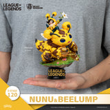 Beast Kingdom DS-120 League of Legends Nunu & Beelump & Heimerstinger Set Diorama Stage D-Stage Figure Statue
