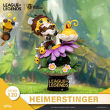 Beast Kingdom DS-120 League of Legends Nunu & Beelump & Heimerstinger Set Diorama Stage D-Stage Figure Statue