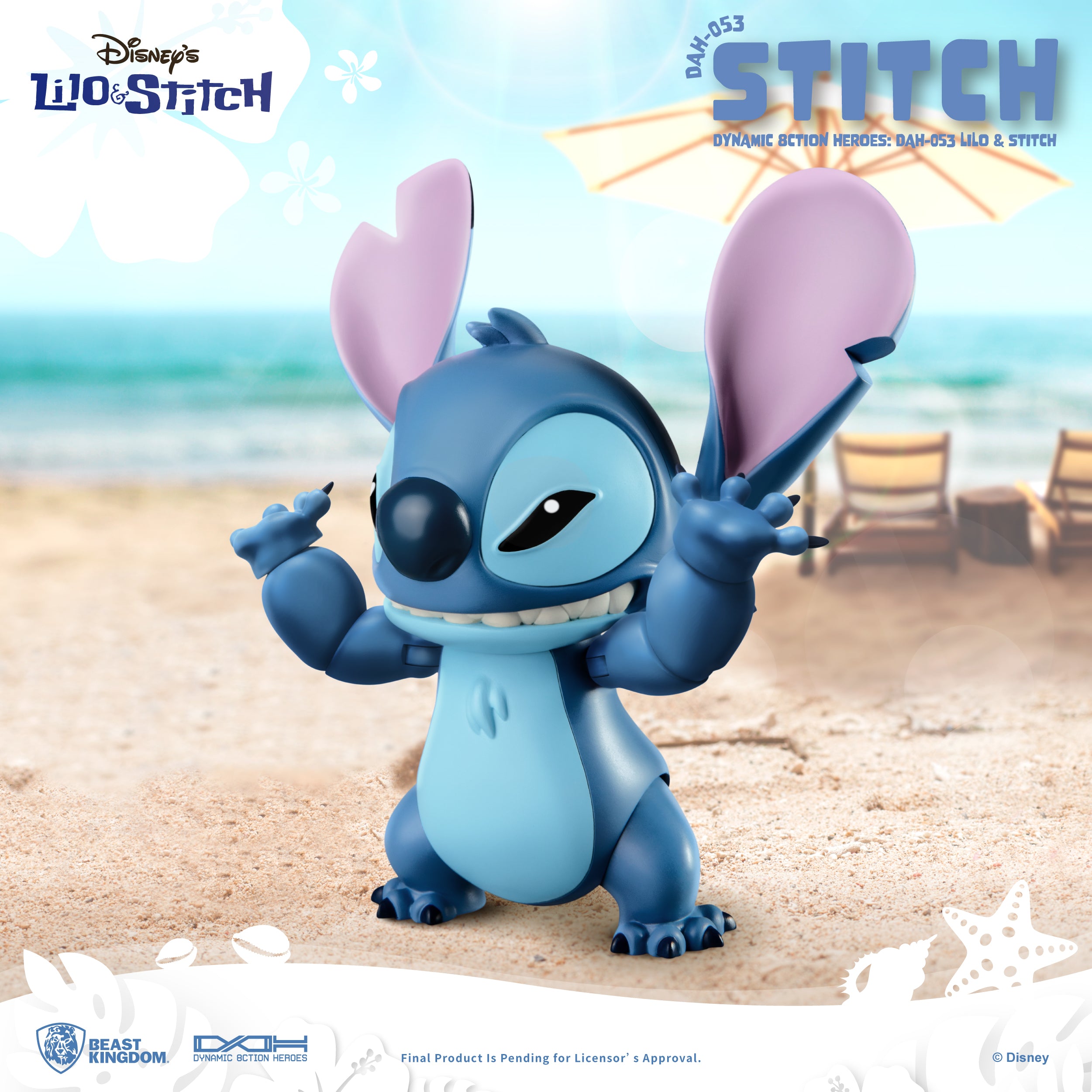 Beast Kingdom DAH-053 Disney Lilo & Stitch: Stitch 1:9 Scale
