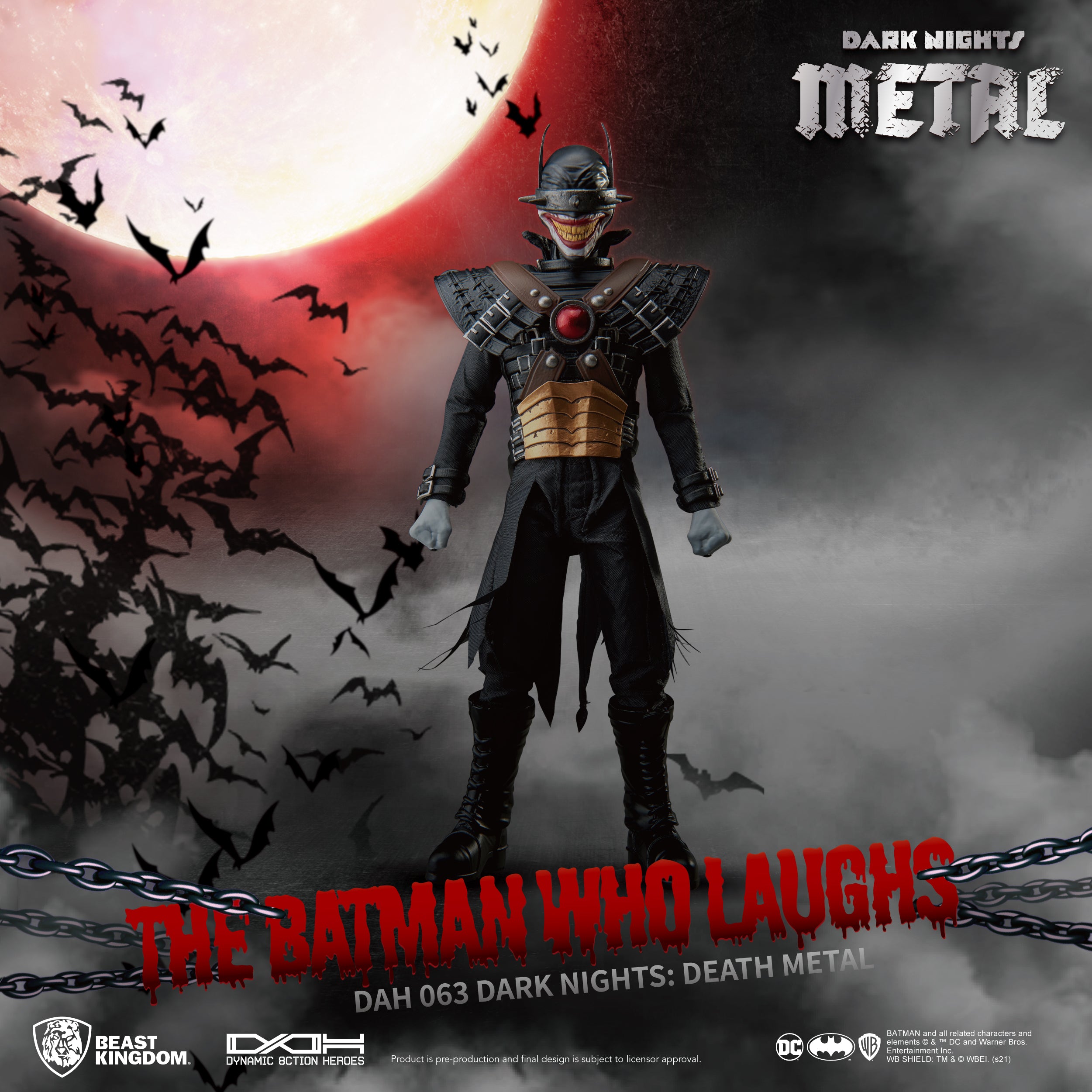 Beast Kingdom DAH 063 DC Dark Nights Death Metal Batman Who