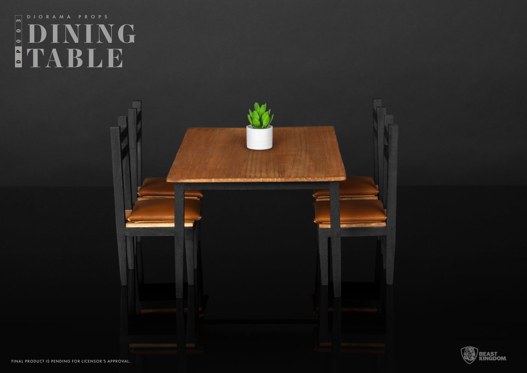 Beast Kingdom DP-003 Diorama Props: Dining Table Set