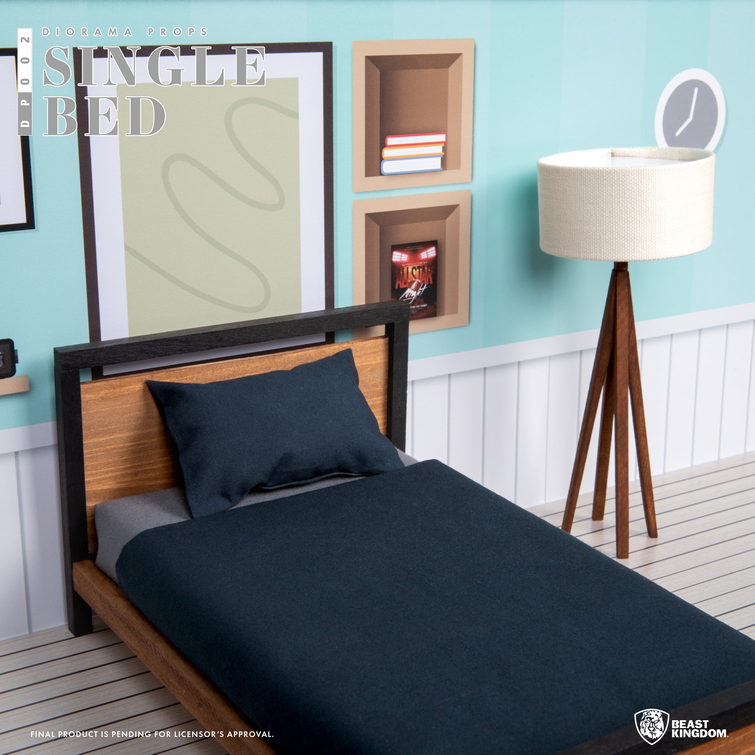 Beast Kingdom DP-002 Diorama Props: Single Bed Set
