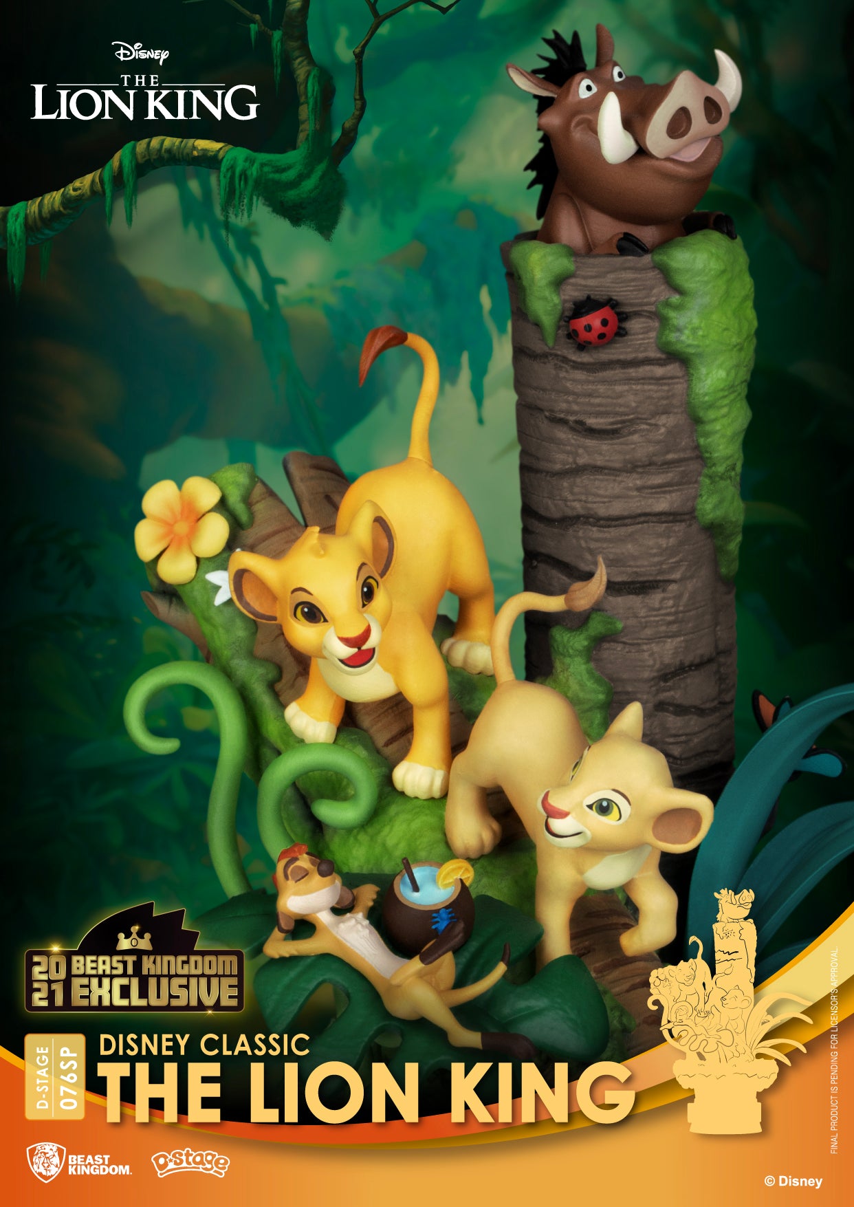Achetez Mini Figurine D-STAGE Disney Classic Lion King