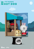 Beast Kingdom DS-105 Line Friends - Hot Dog Diorama Stage D-Stage Figure Statue