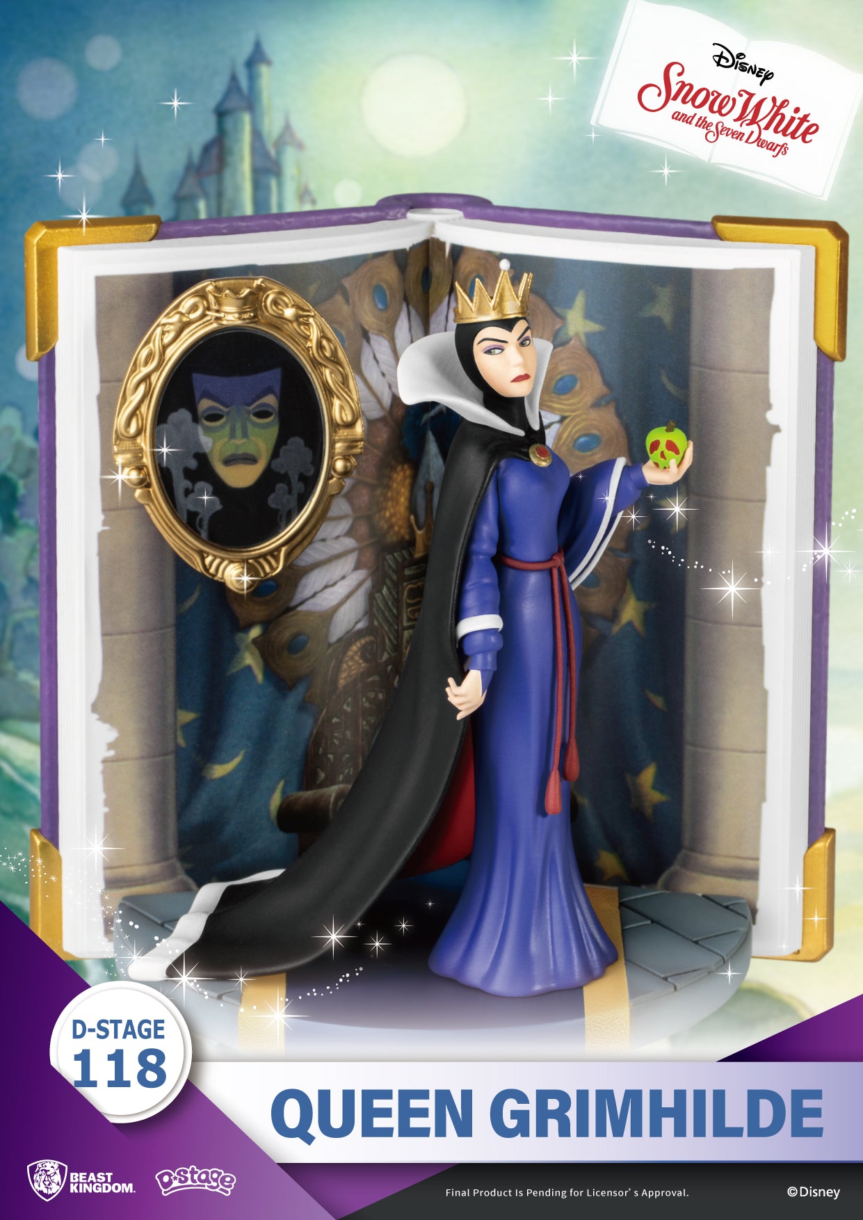 Beast Kingdom DS-118 Disney Story Book Series: Grimhilde Diorama Stage D-Stage Figure Statue