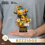 Beast Kingdom DS-119 League of Legends-Beemo & BZZZiggs Set Diorama Stage D-Stage Figure Statue