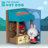 Beast Kingdom DS-105 Line Friends - Hot Dog Diorama Stage D-Stage Figure Statue