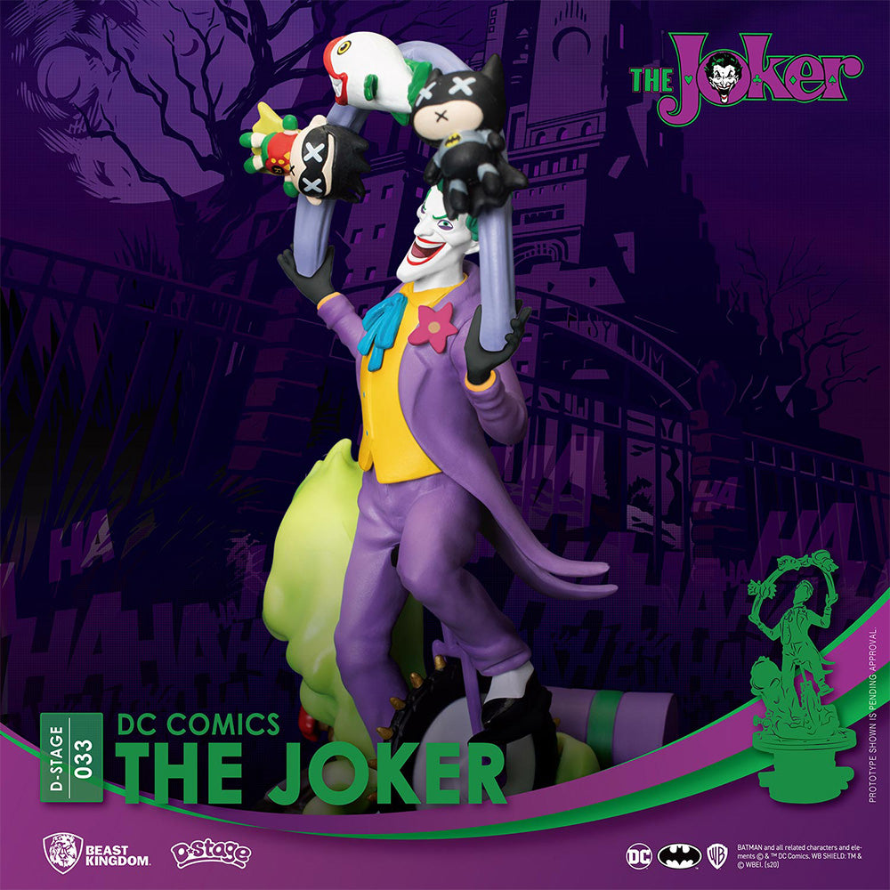 Beast Kingdom DS-033 DC Comics: Joker Diorama Stage D-Stage Figure Statue