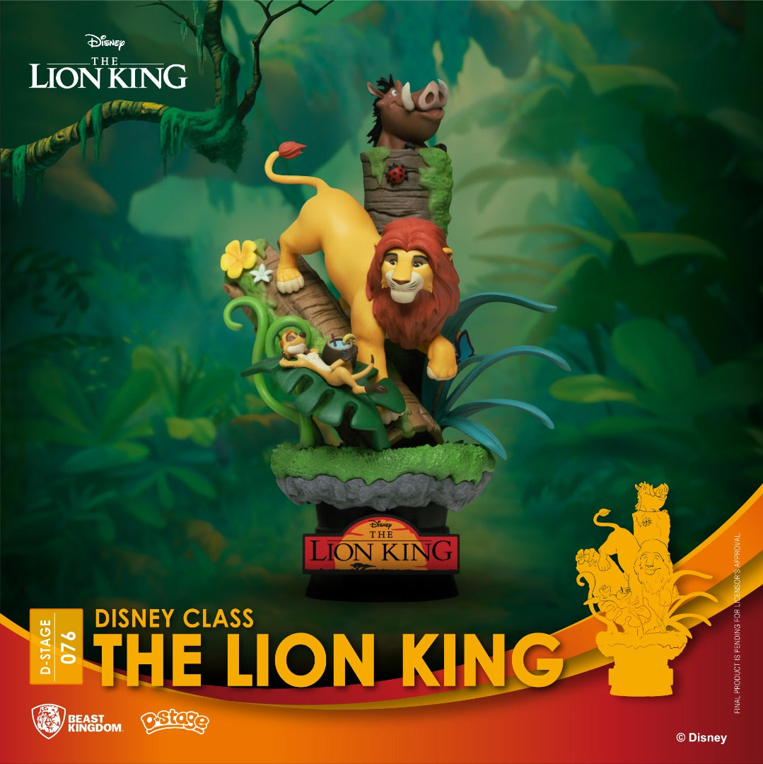 Beast Kingdom DS-076 Disney Classic Lion King Diorama Stage D-Stage Figure Statue