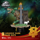 Beast Kingdom DS-088 Jurassic Park Gate Diorama Stage