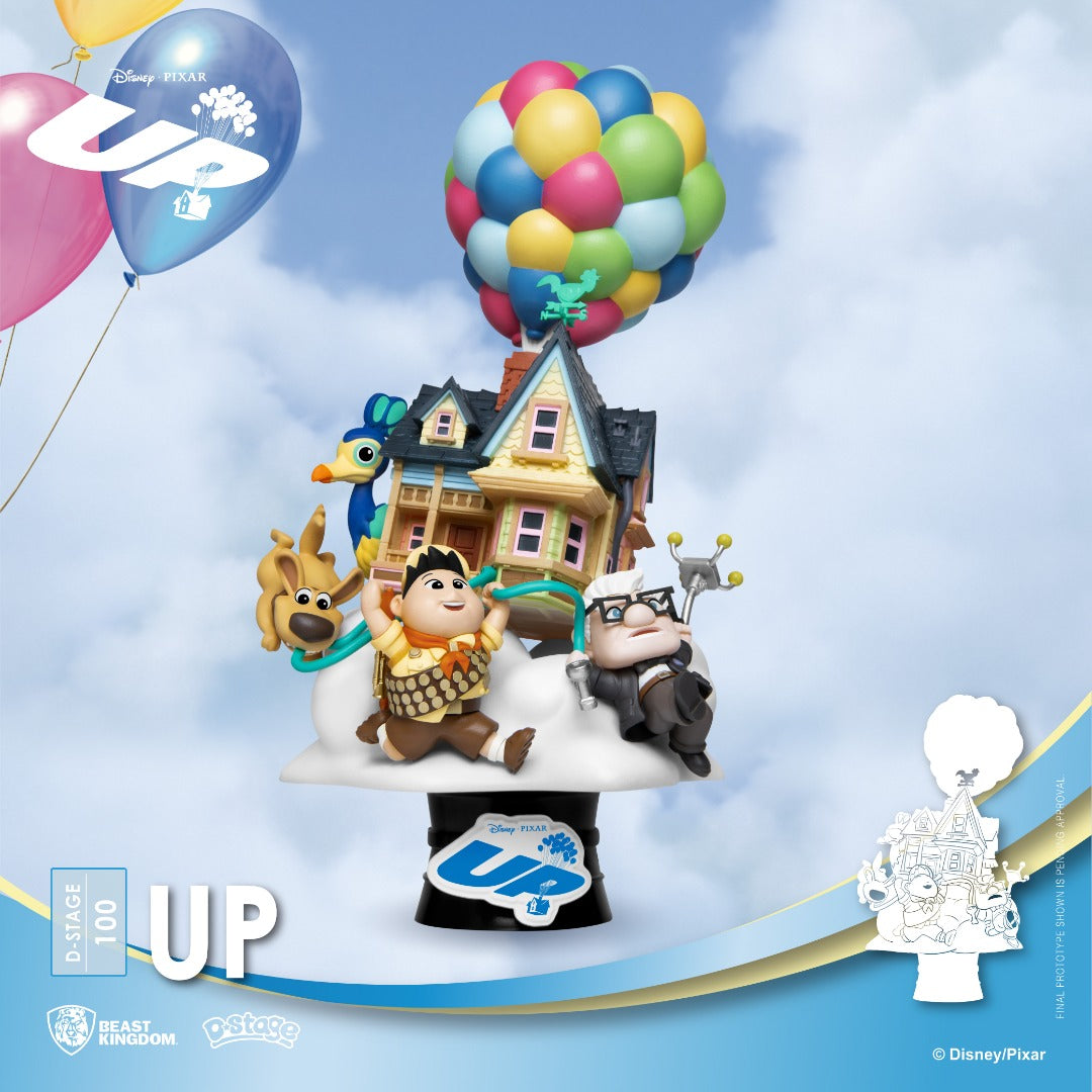 Beast Kingdom DS-100 Disney Pixar UP Diorama Stage D-Stage Figure Statue