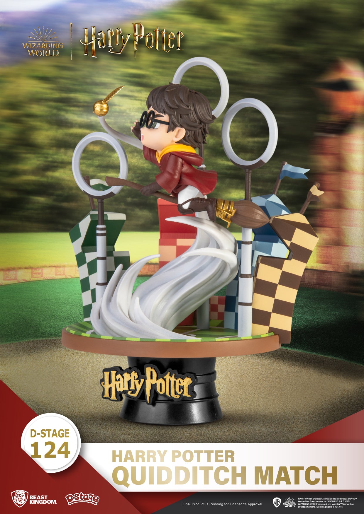 Beast Kingdom DS-124 Harry Potter-Quidditch Match Diorama Stage D-Stage Figure Statue