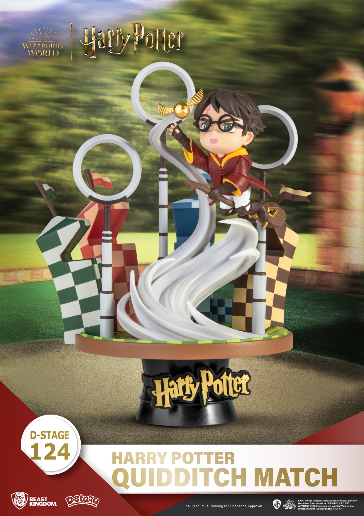 Beast Kingdom DS-124 Harry Potter-Quidditch Match Diorama Stage D-Stage Figure Statue
