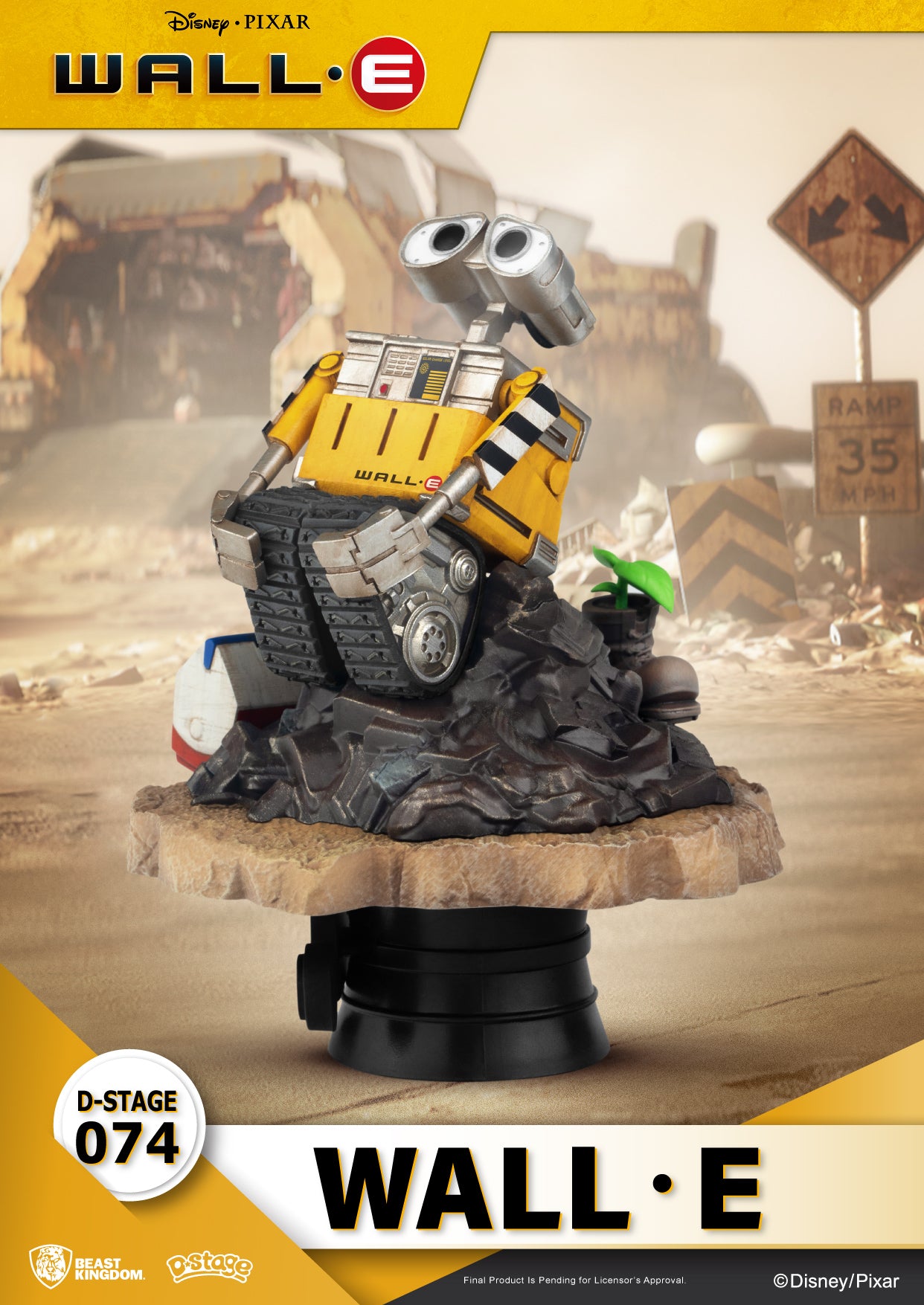 LEGO Wall-E Robot Character from Pixar Animated Movie Carrying a