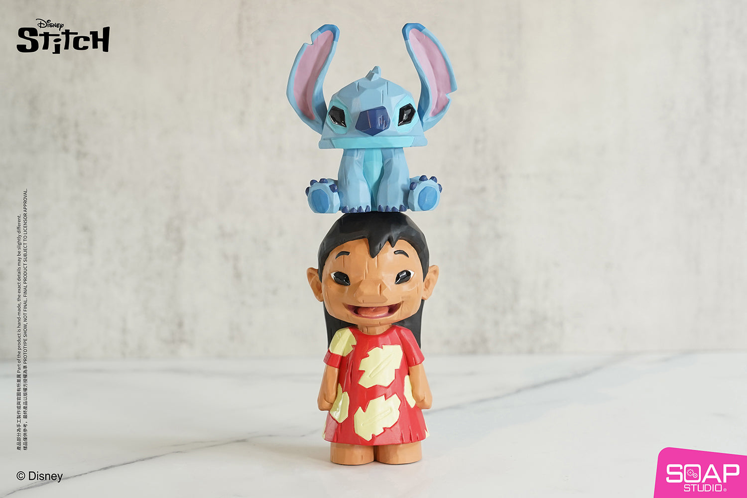 Figurine en carton Lilo et Stitch - Stitch qui sourit - 93 cm