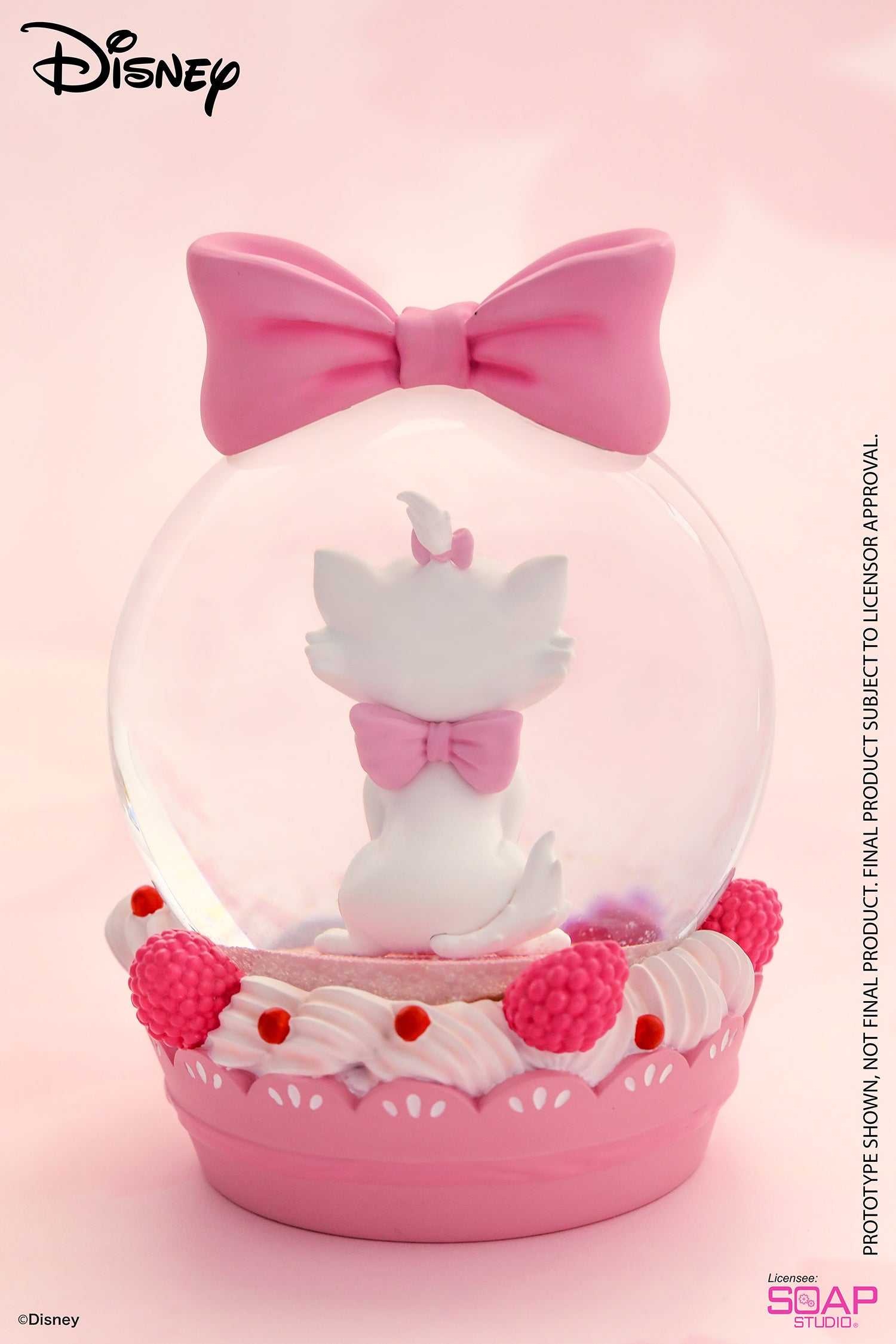 Soap Studio DY301 Disney Cherry Blossom - Marie Tart Snow Globe