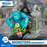 Beast Kingdom DS-128DX Disney Pixar Monsters University Diorama Stage D-Stage Figure Statue