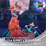 Beast Kingdom DS-072 Warner Bros. Space Jam A New Legacy: Lola Bunny & Bugs Bunny Diorama Stage D-Stage Figure Statue (Standard Version)