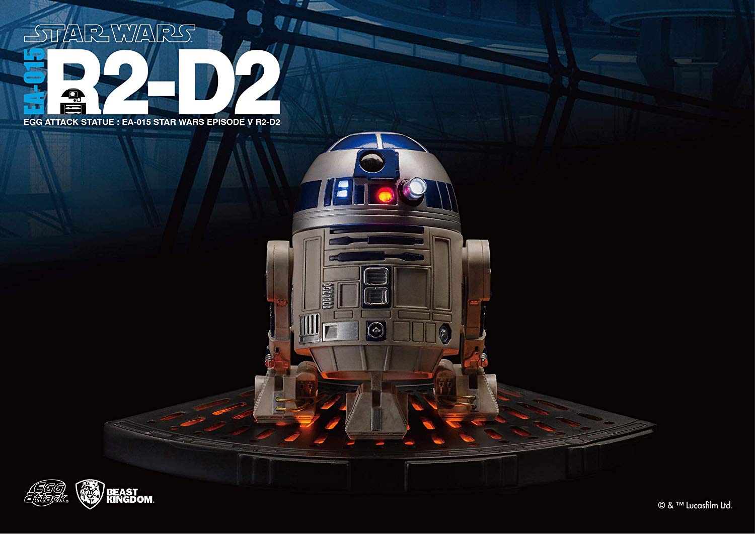 Beast Kingdom EA-015 Star Wars Episode V: R2-D2 Egg Attack Figure