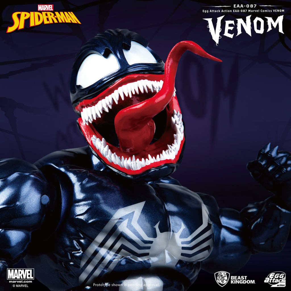 Beast Kingdom EAA087 Marvel Comic Venom Egg Attack Action Figure