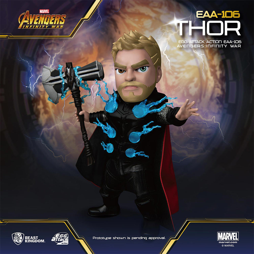 Beast Kingdom EAA-106 Marvel Avengers: Infinity War Thor Egg Attack Action Figure