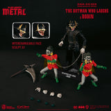 Beast Kingdom DAH-063DX DC: Dark Night Metal - The Batman Who Laughs with Robin 1:9 Scale Dynamic 8ction Heroes Action Figure