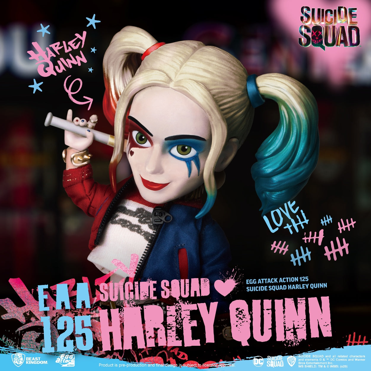 Beast Kingdom EAA-125 Suicide Squad Harley Quinn