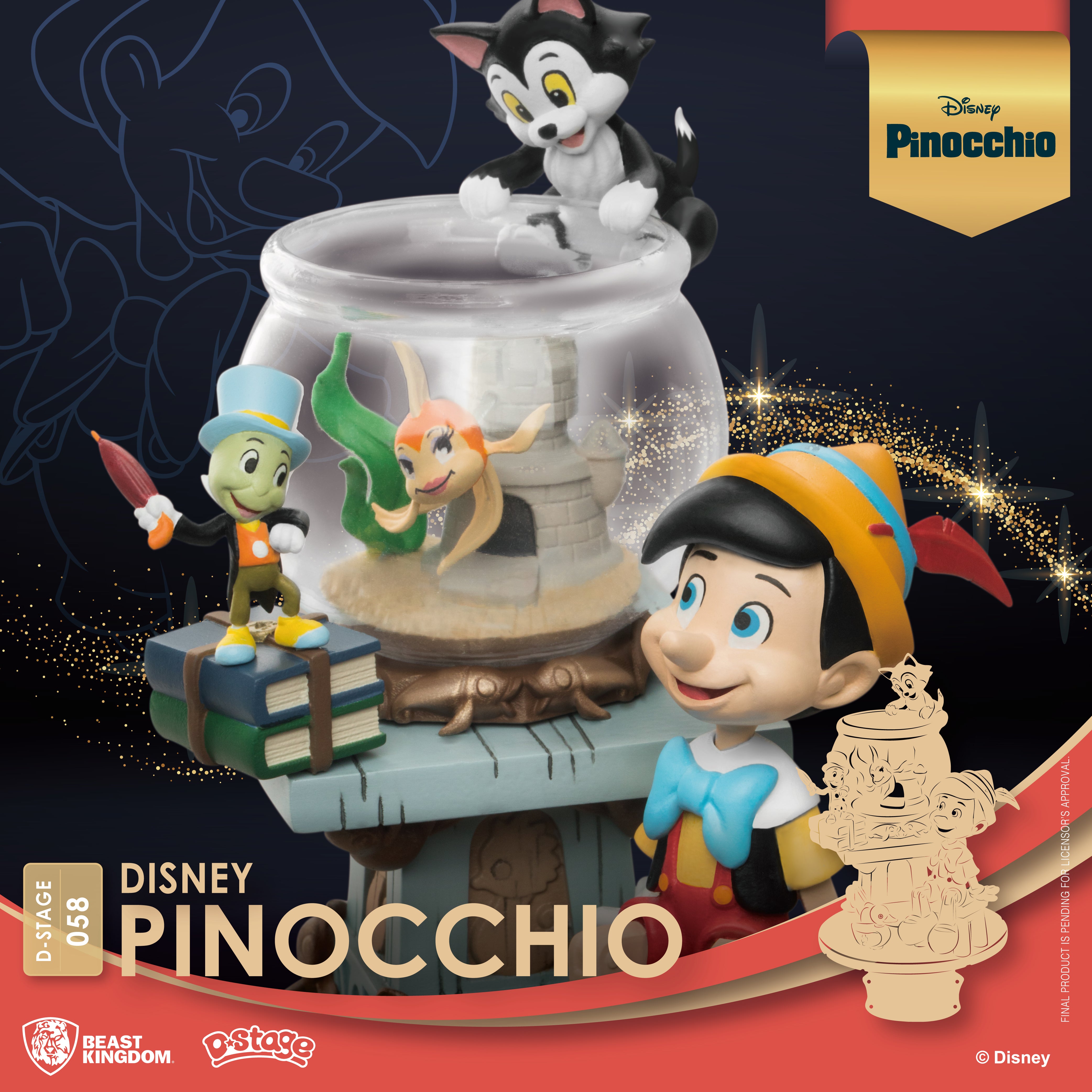 Beast Kingdom Diorama Stage-058-Pinocchio