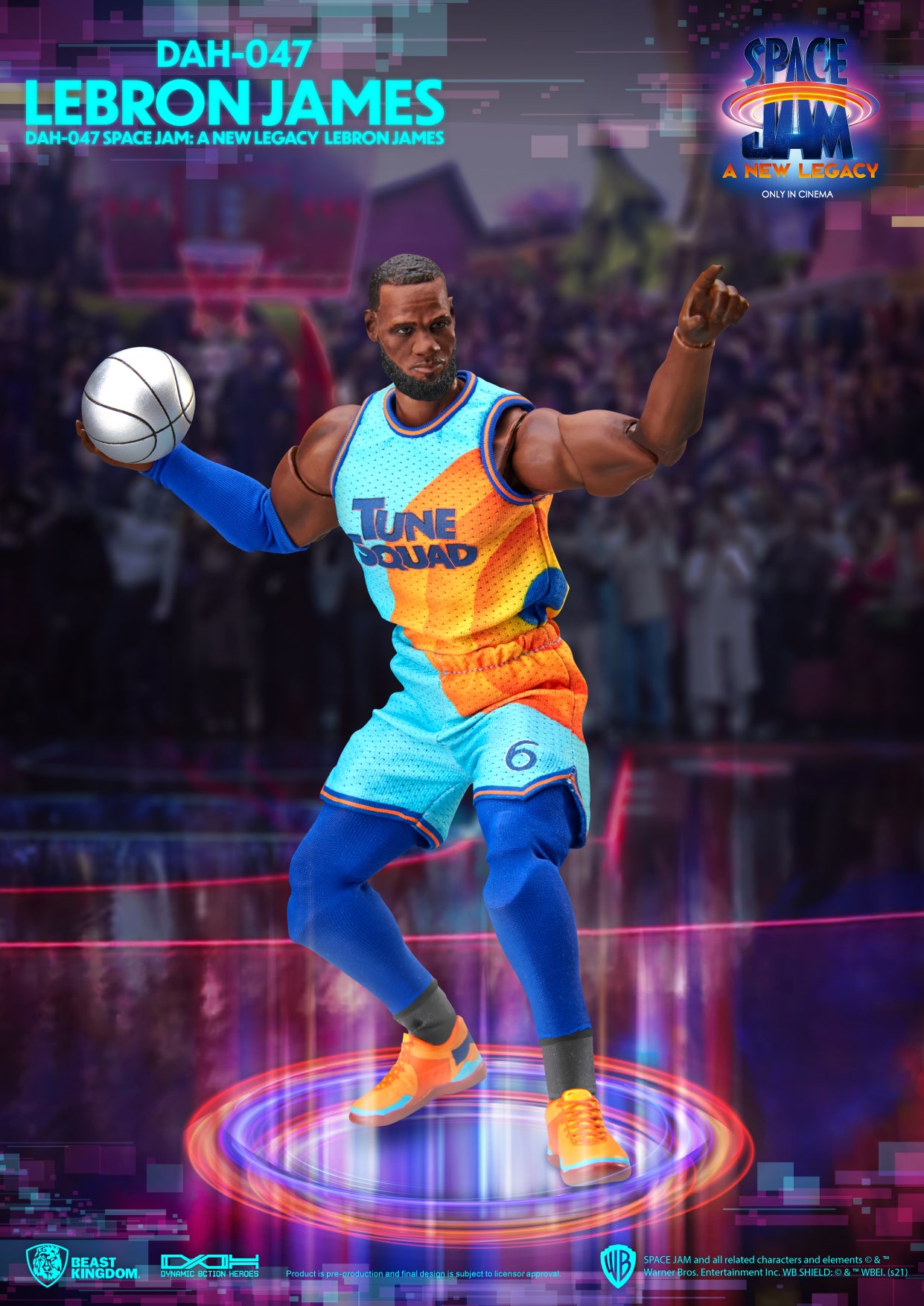 Beast Kingdom DAH-047 Warner Bros. Space Jam A New Legacy: LeBron Jame ...