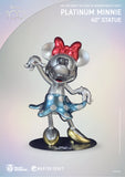 Beast Kingdom MC-078 Disney 100 Years of Wonder Platinum Minnie 40" Master Craft Figure Statue