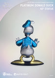 Beast Kingdom MC-077 Disney 100 Years of Wonder Platinum Donald Duck 40" Master Craft Figure Statue