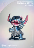 Beast Kingdom MC-079 Disney 100 Years of Wonder Platinum Stitch 40" Master Craft Figure Statue