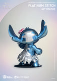 Beast Kingdom MC-079 Disney 100 Years of Wonder Platinum Stitch 40" Master Craft Figure Statue