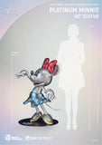 Beast Kingdom MC-078 Disney 100 Years of Wonder Platinum Minnie 40" Master Craft Figure Statue