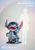 Beast Kingdom MC-079 Disney 100 Years of Wonder Platinum Stitch 40" Master Craft Figure Statue