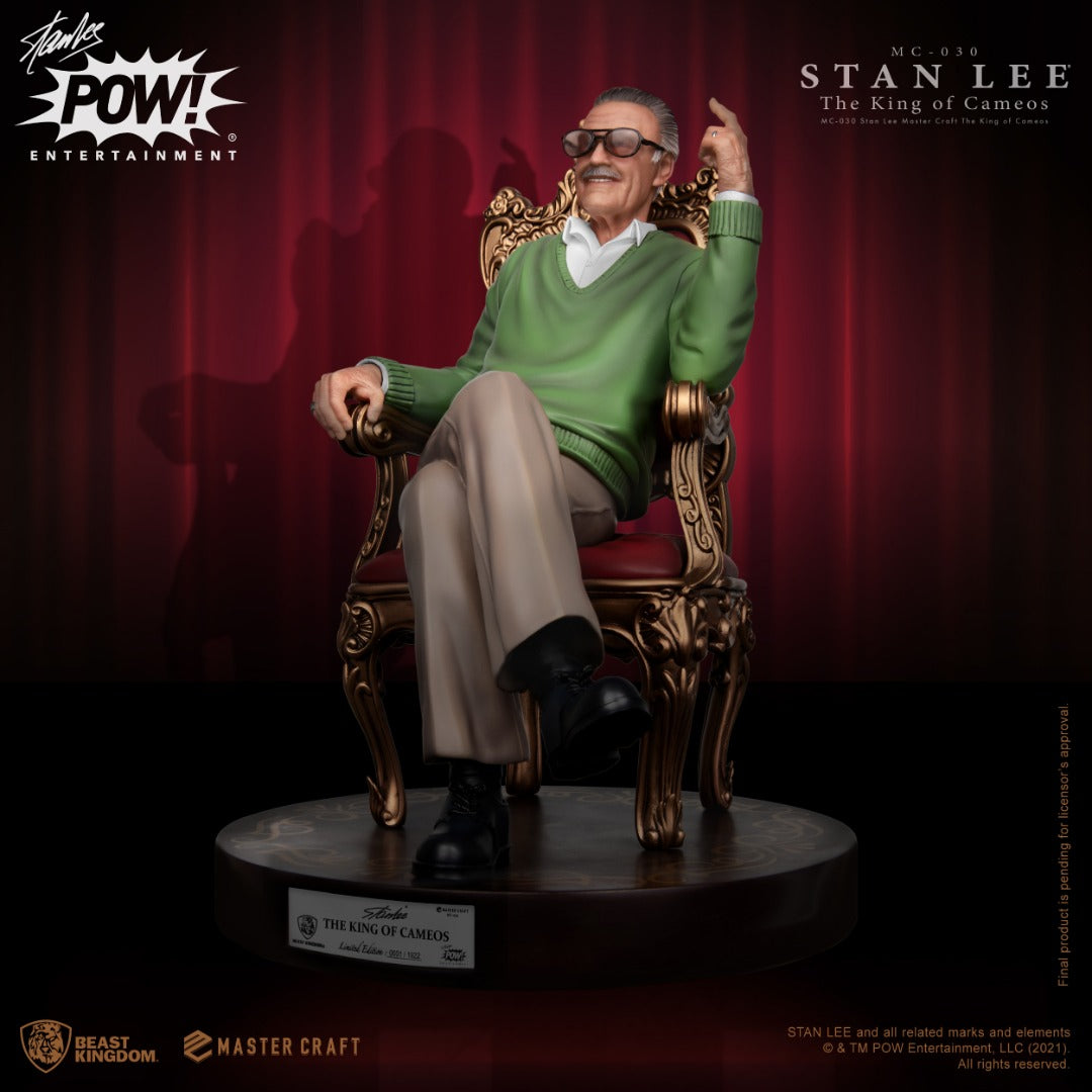 Beast Kingdom MC-030 Stan Lee Master Craft The King Of Cameos Figure Statue