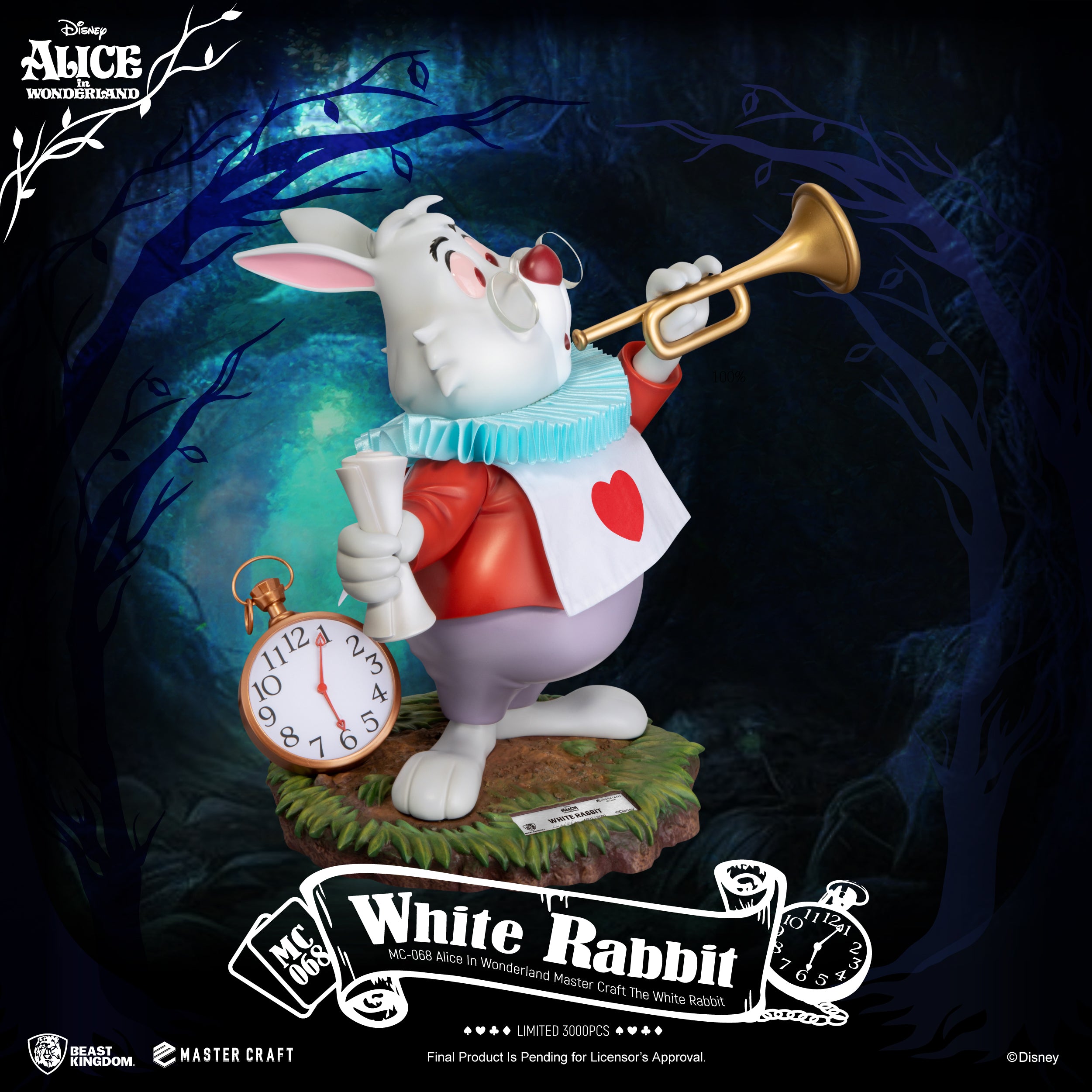 Disney Alice In Wonderland White Rabbit